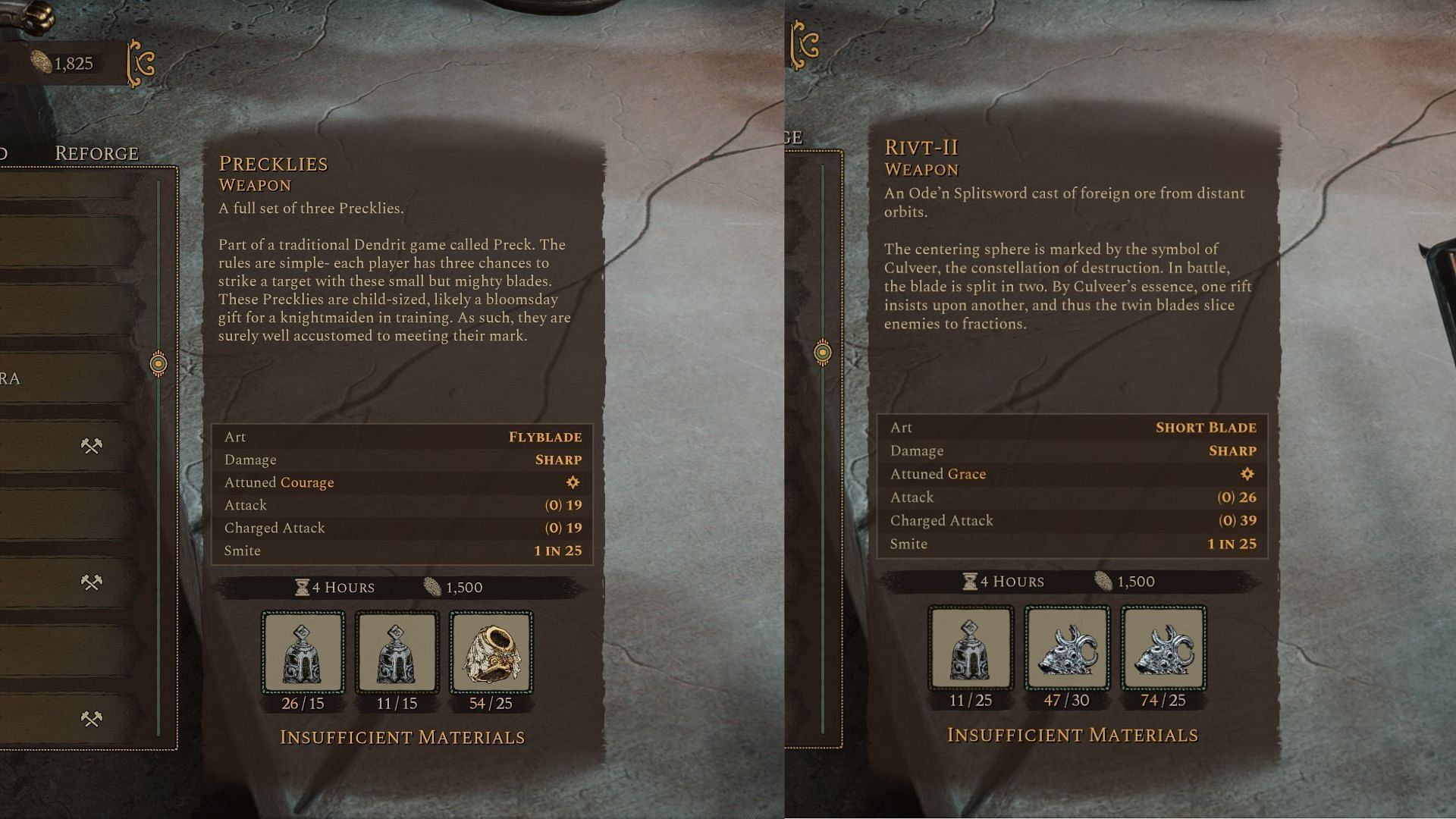 Precklies is a sidearm while Rivt-II is a primary weapon (Image via Digital Extremes)